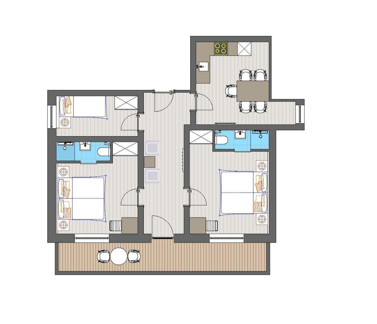 Appartements Pungg Fügen Εξωτερικό φωτογραφία
